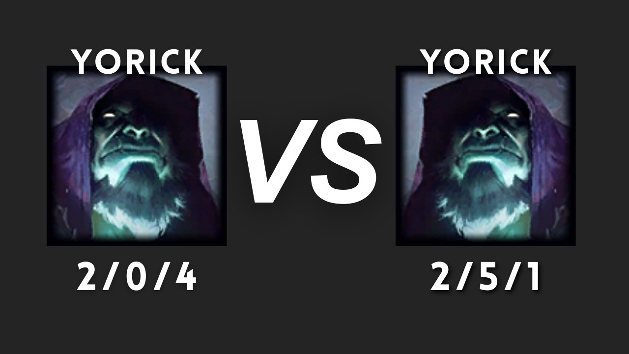 CONGRATULATIONS, YOU PLAYED YOURSELF | Yorick VS Yorick | Patch 26.3