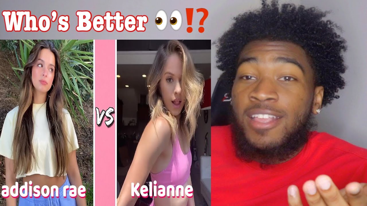 Addison Rae VS Kellianne TikTok‼️😍 **REACTION🔥🔥🔥**