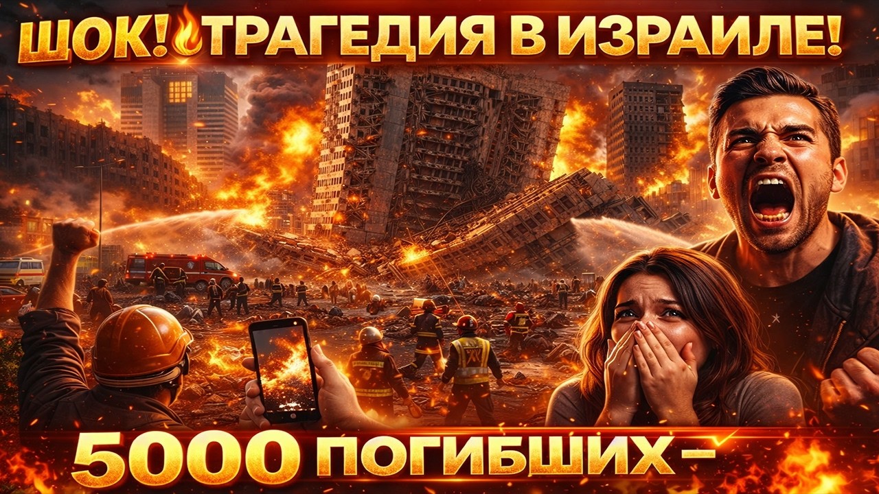 🚨 5000 Погибших за Ночь: Иран Уничтожил Центр Командования Израиля!