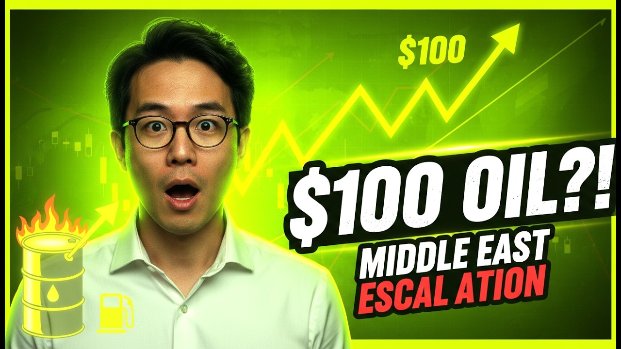 Oil Prices Surge After Middle East Escalation ! Is $100 Crude Next