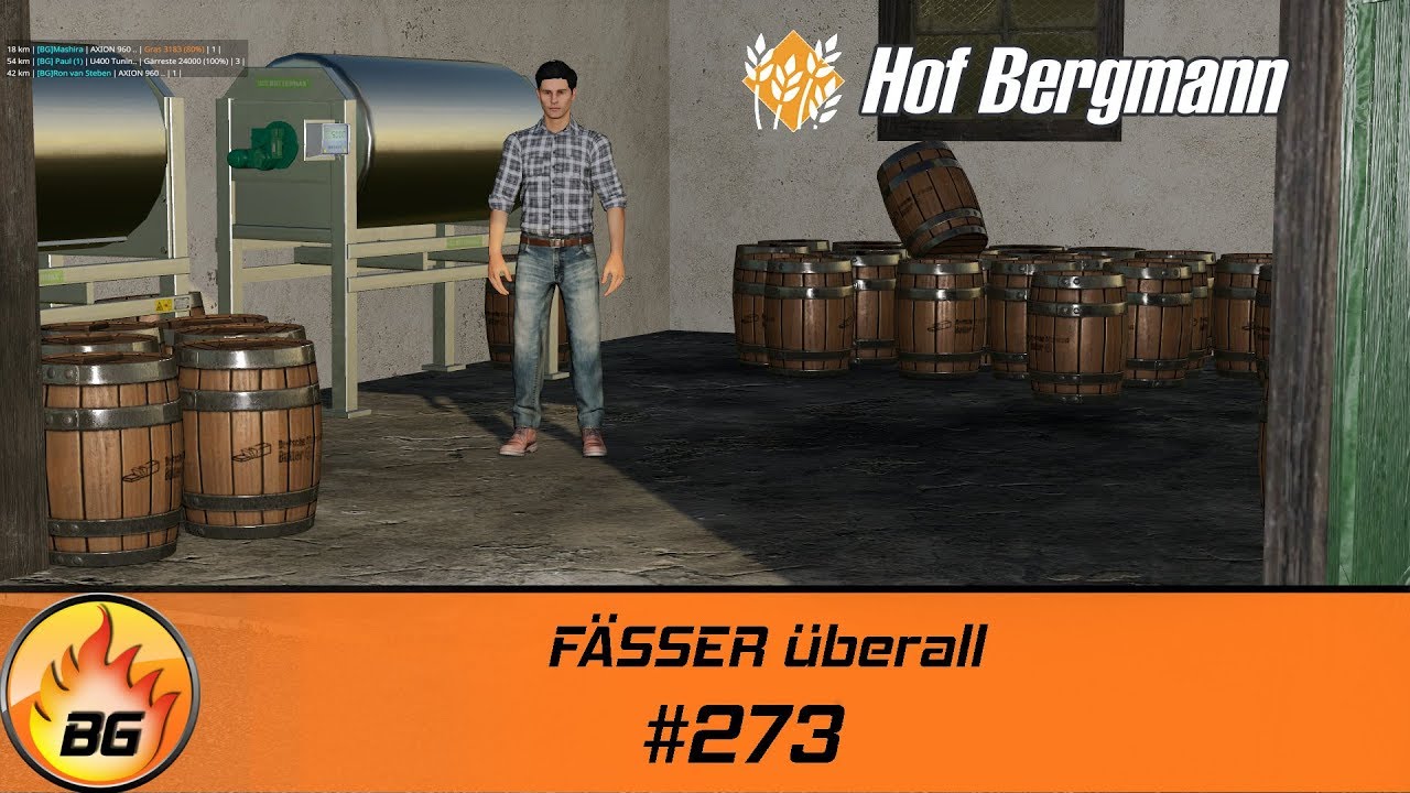 LS19 - Hof Bergmann #273 | FÄSSER überall | FS19 | Let's Play [HD]