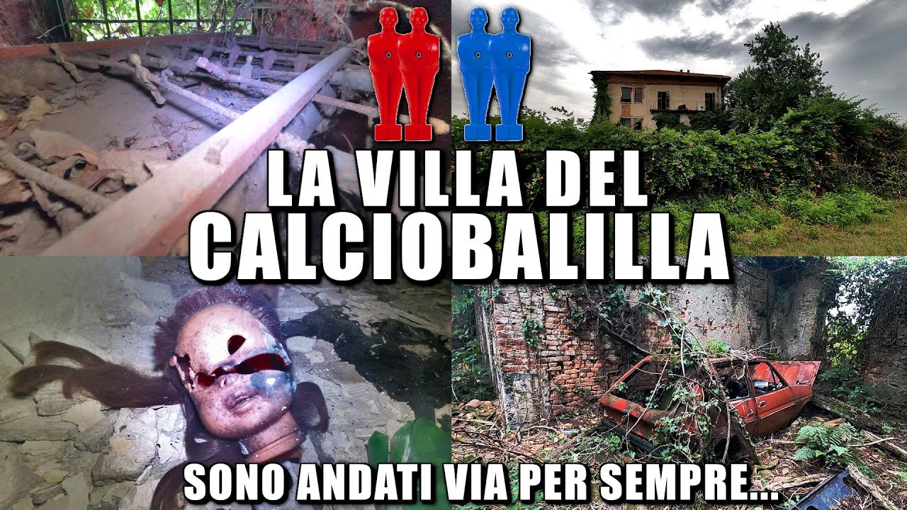 LA VILLA ABBANDONATA DEL CALCIOBALILLA ANTICO! TROVIAMO ANCHE DUE MACCHINE ANNI '70! [Urbex Italia]