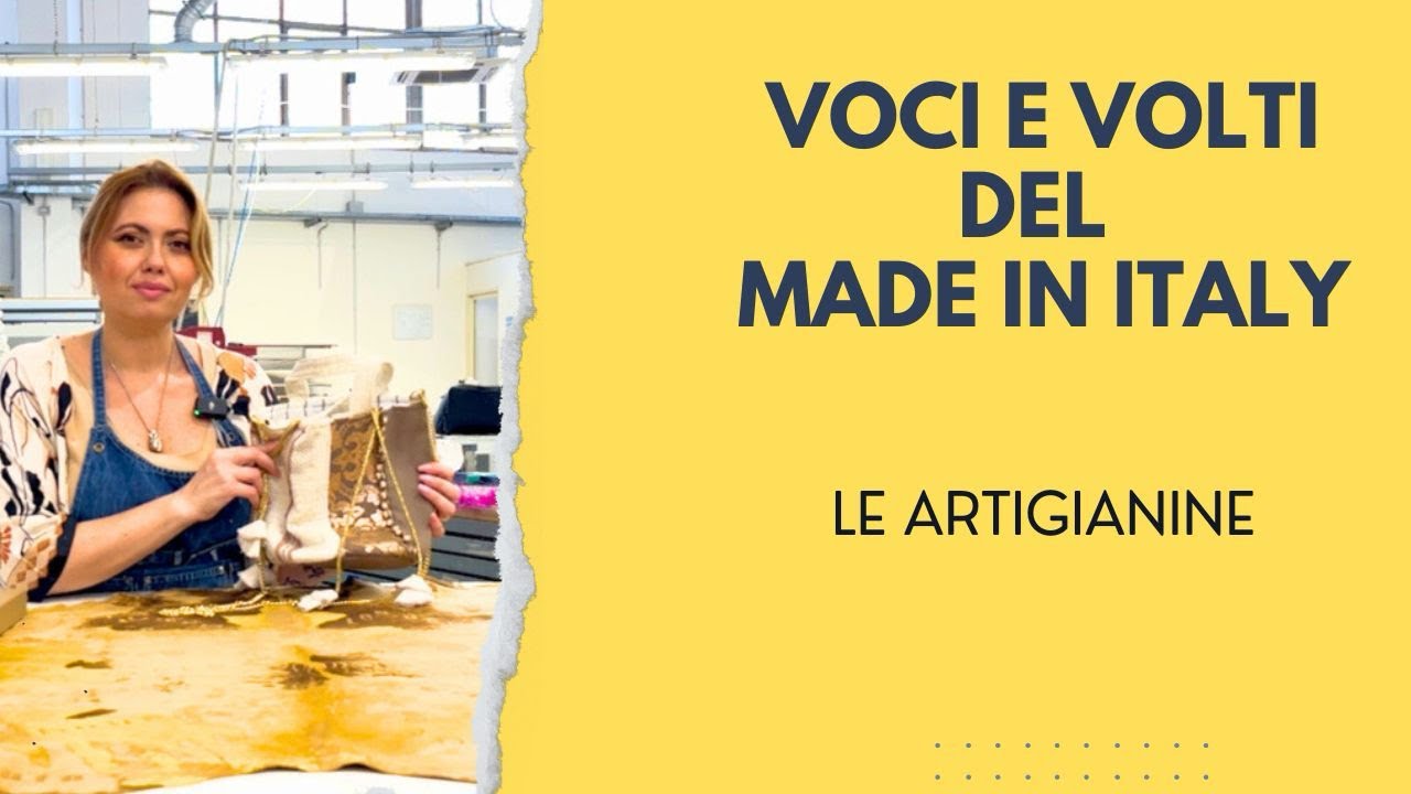Borsa in Tessuto e Made in Italy: LE ARTIGIANINE