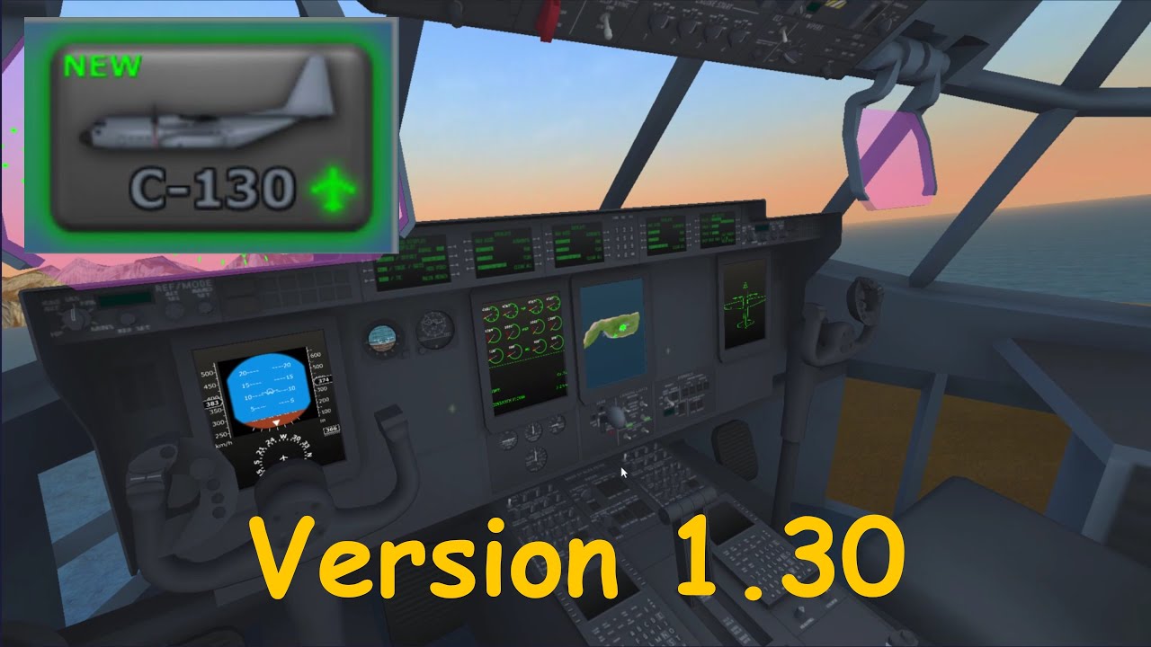 Version 1.30 Update | C-130 | Turboprop Flight Simulator