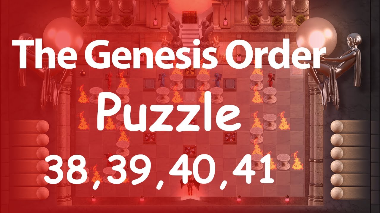 The Genesis Order - AngelCraft Puzzles walkthrough 38,39,40,41