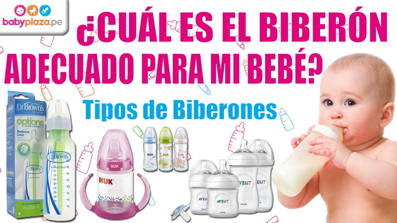 ¿Cuál es el biberón adecuado para mi bebé? | Tipos de Biberones | MegaBaby