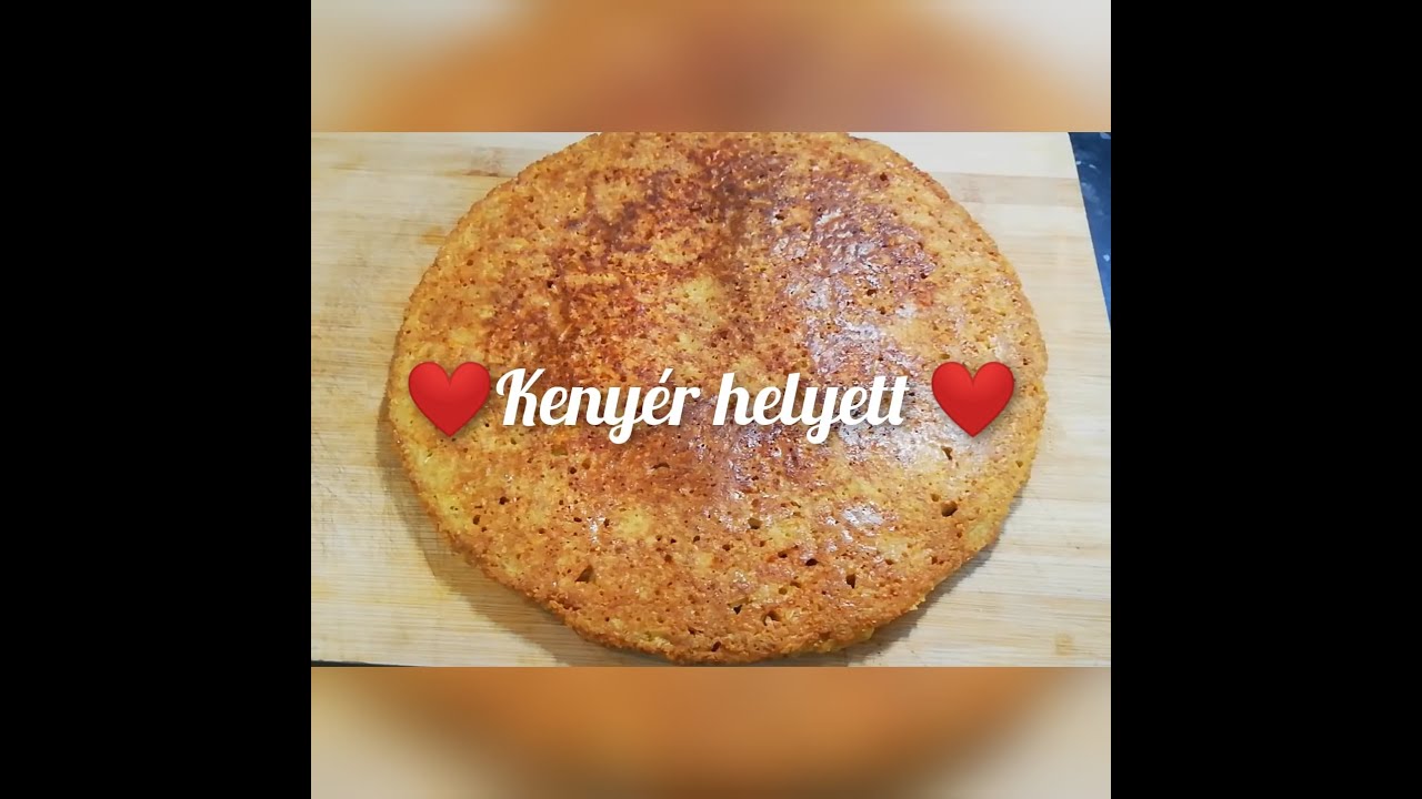 Kenyér helyett 1. rész: kenyér-lepényke darált lenmagból. Ketogén és glutén free.
