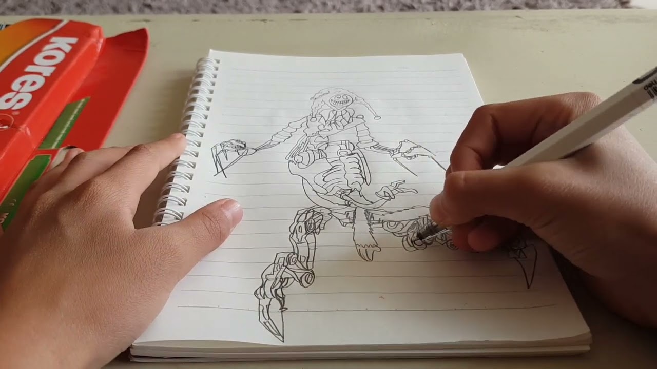 How to draw the prototype from poppyplaytime