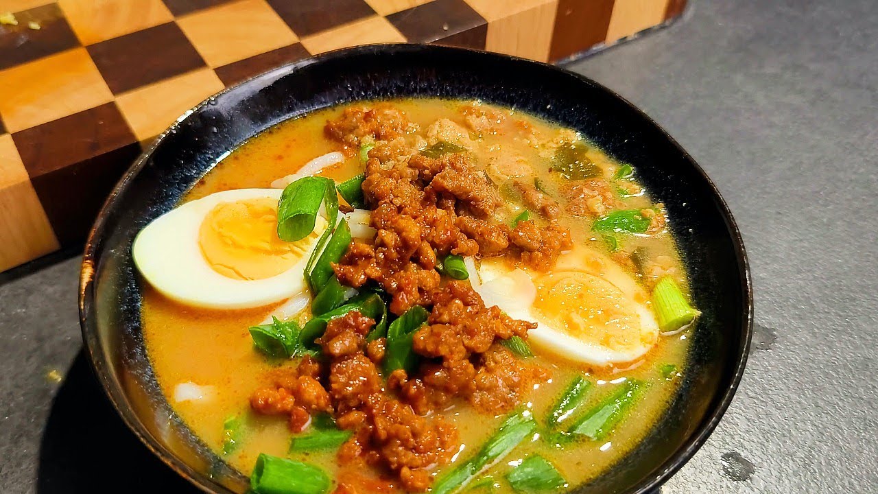 PRZEPIS NA RAMEN W 15 MINUT! DOMOWY RAMEN - TAŃSZA WERSJA! NAJLEPSZY PRZEPIS