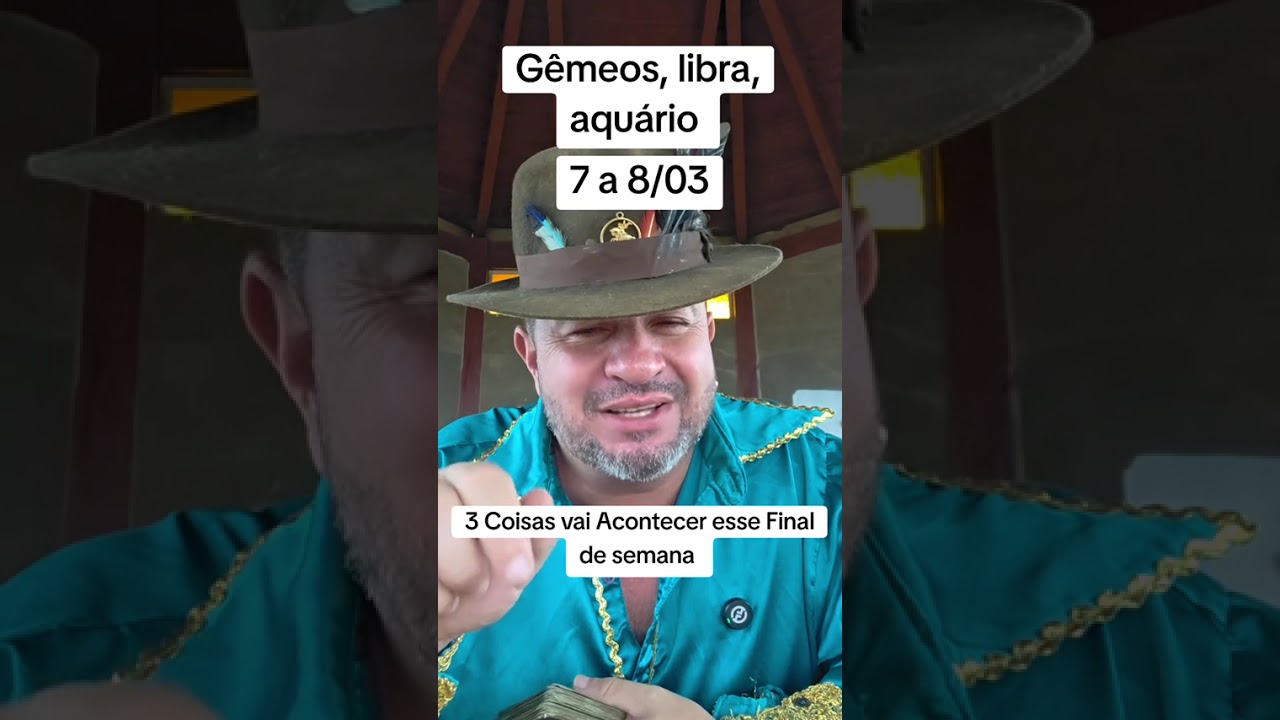 🔴 GÊMEOS, LIBRA E AQUÁRIO - 3 COISAS VÃO ACONTECER ESSE FINAL DE SEMANA 07 E 08/03