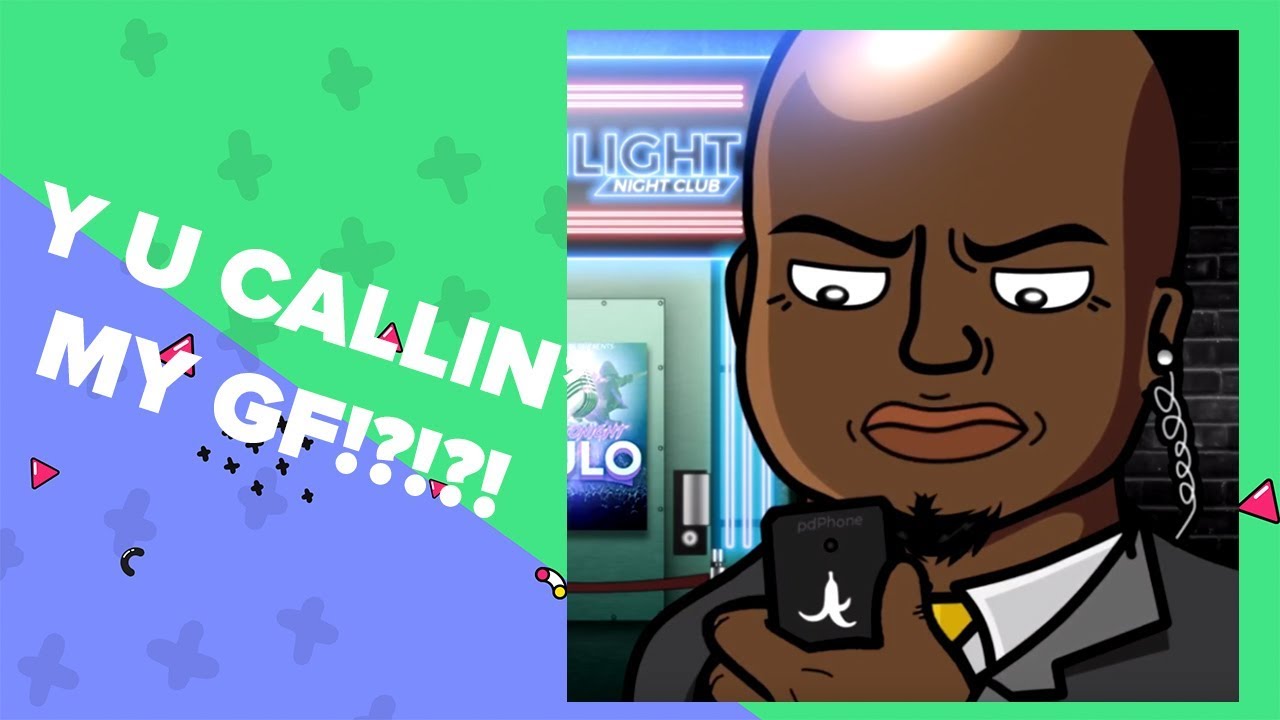 Animated Prank Call Reaction - WHY YOU CALL MY GIRLFRIEND!?! (PrankDial)