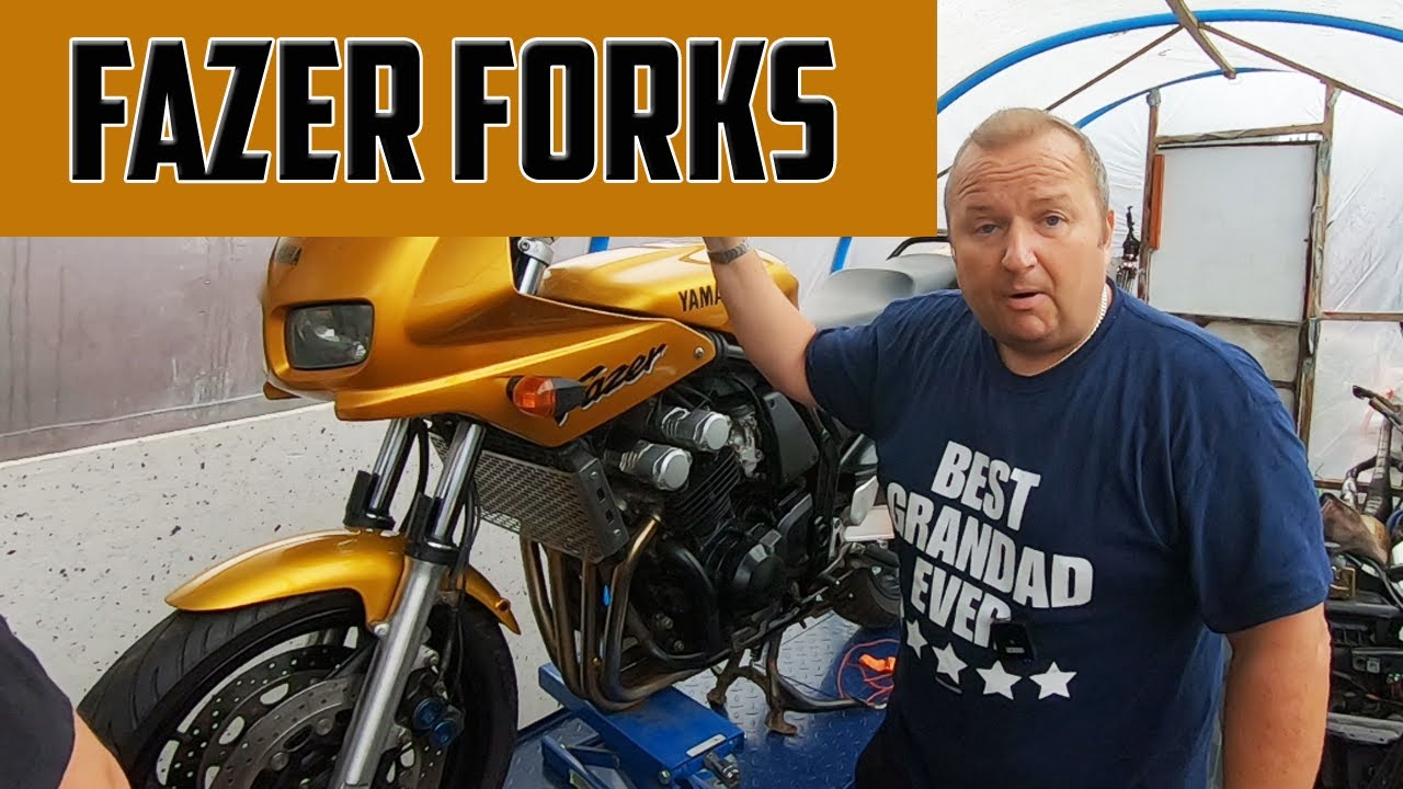 Yamaha Fazer FZS 600 Fork Seal Installation And Panels Ready For Sale