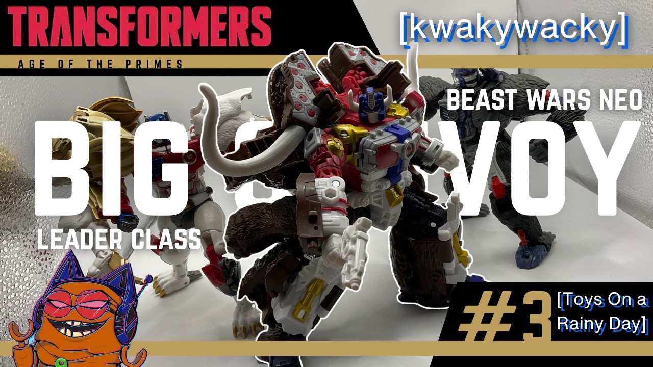 Above Average Convoy! AOTP Big Convoy | KwakyWacky - [Toys On a Rainy Day]