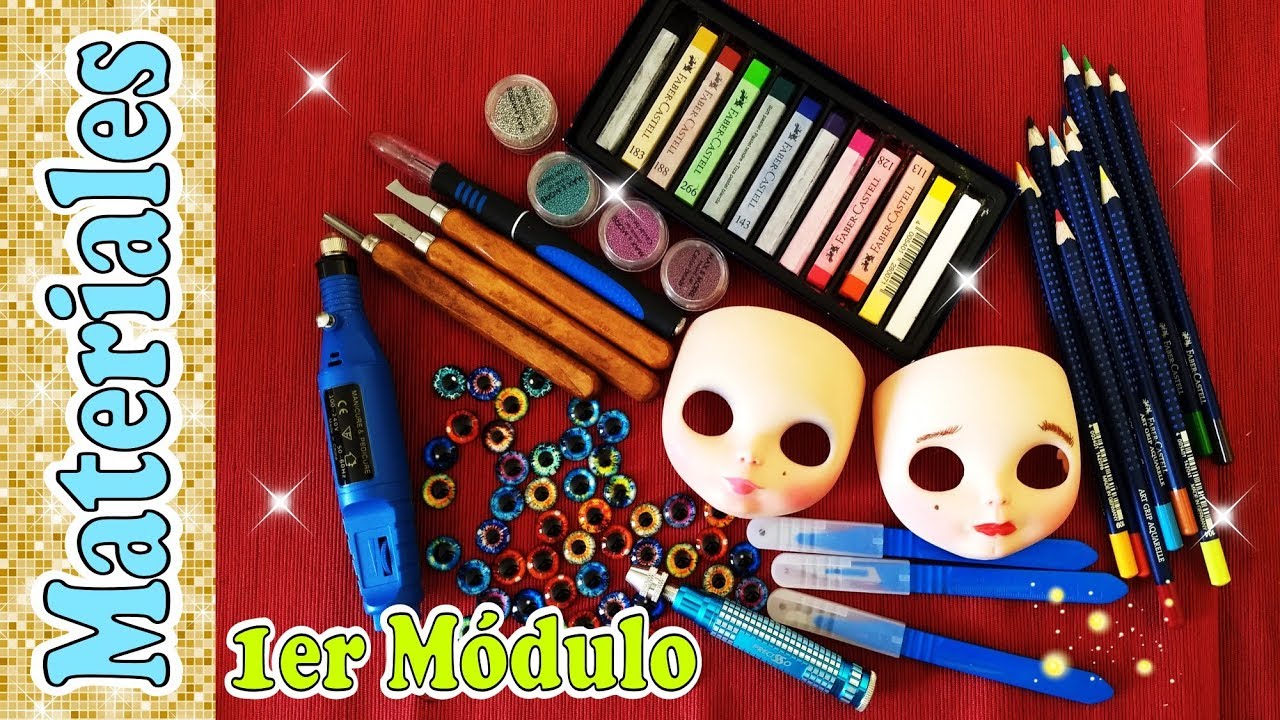 Modulo 1: Herramientas y Materiales para Customizar Muñecas Blythe