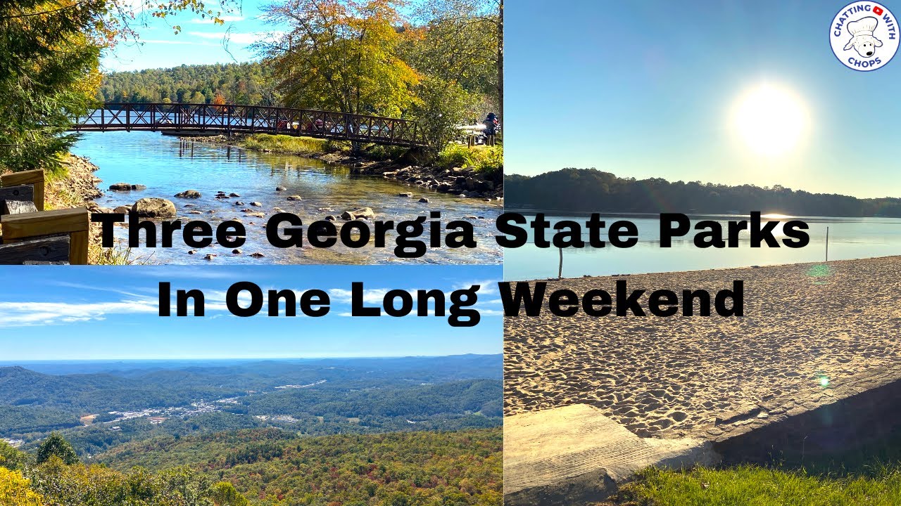 Exploring Georgia's Best State Parks: Tugaloo, Moccasin Creek And Black Rock Mountain!