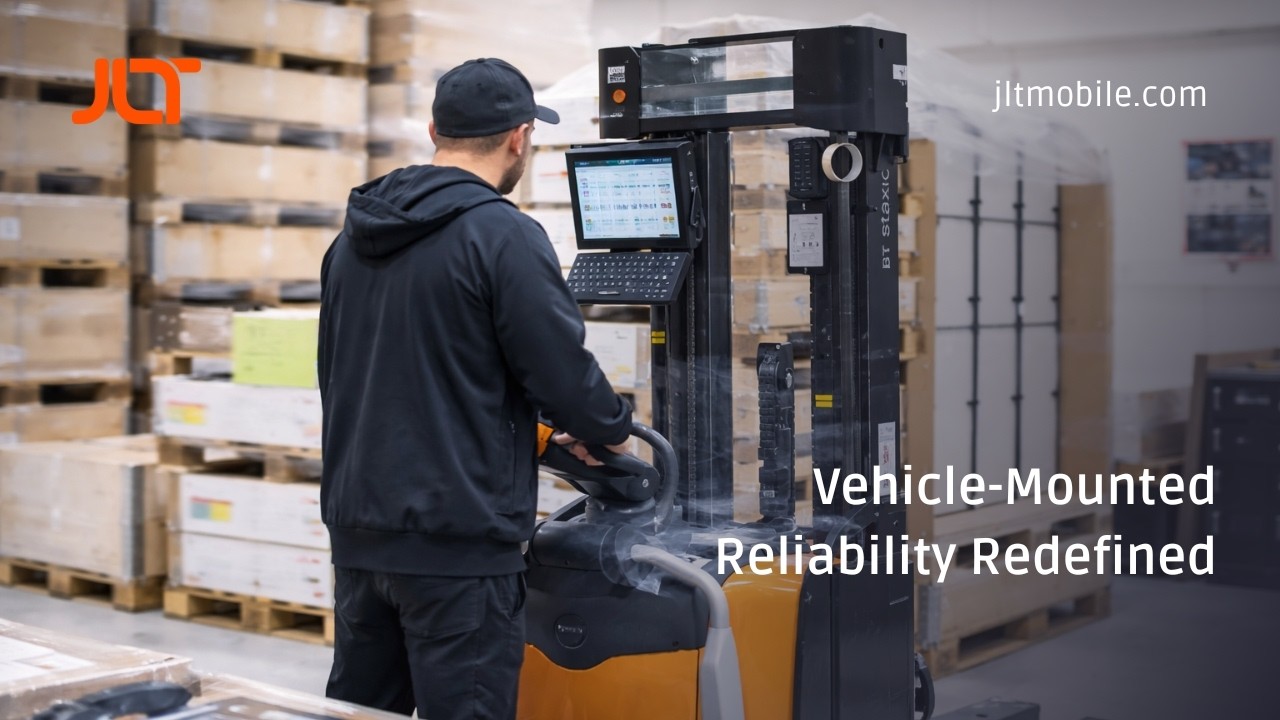 JLT’s rugged vehicle-mount terminals help Løgstrup Steel reduce downtime