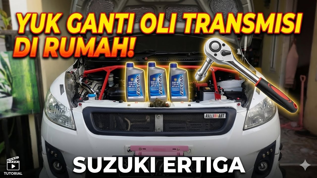 Kunci untuk Membuka Baut Oli Transmisi Manual Suzuki Ertiga