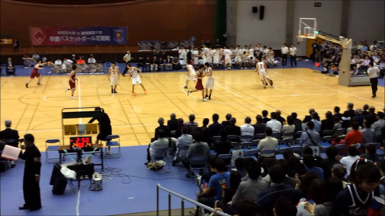 2014年 第72回早慶バスケットボール定期戦 2P