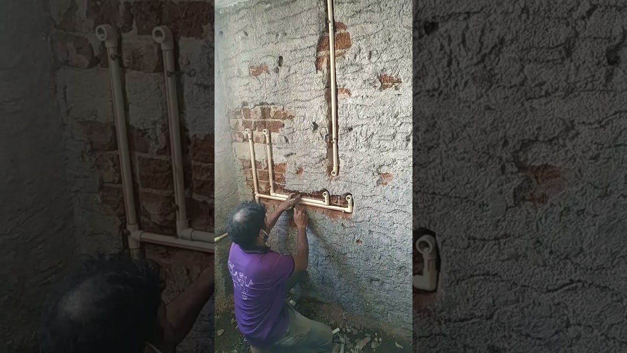 wall mixer line fitting