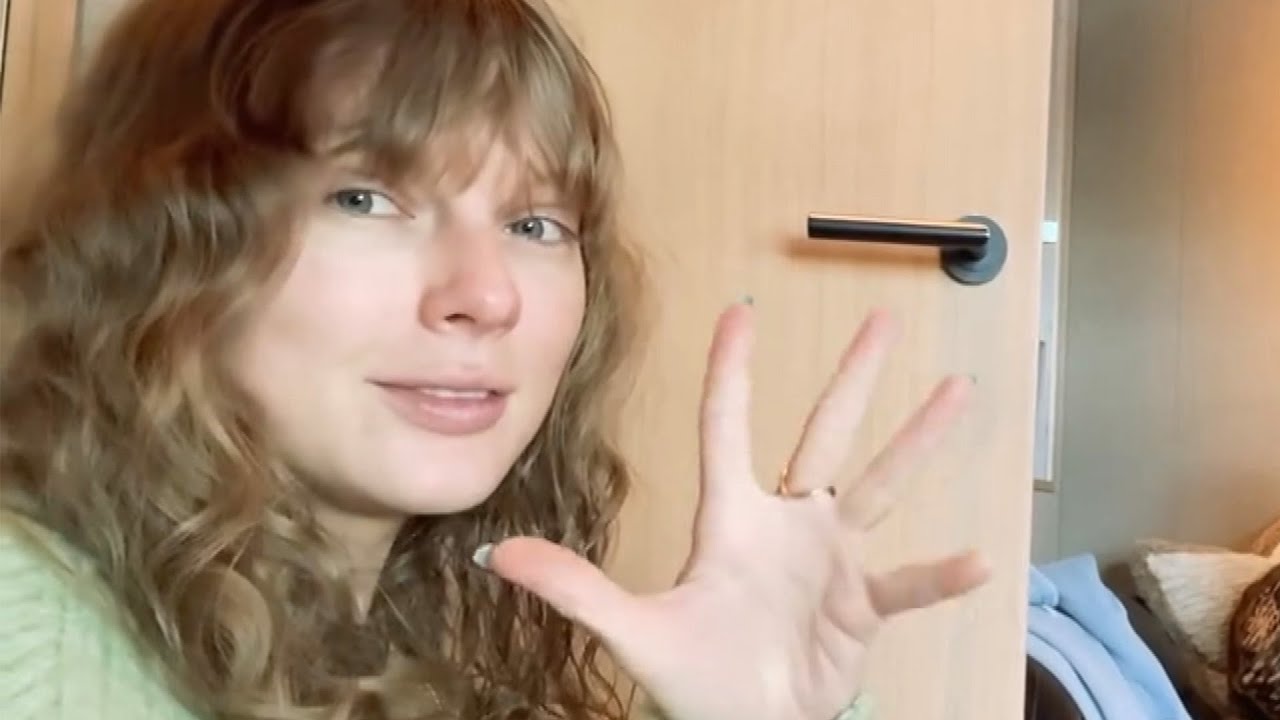 Taylor Swift Goes MAKEUP-FREE in 'Opalite' BTS