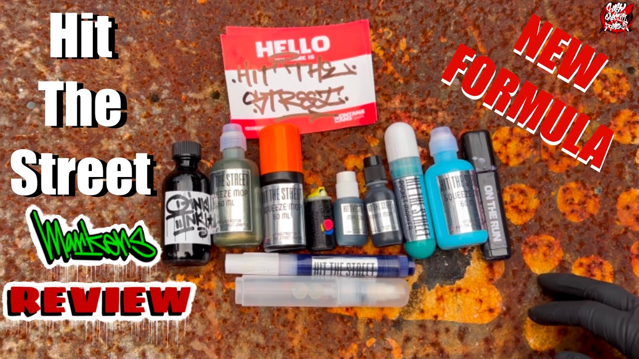 Hit The Street Graffiti Products Review (New Formula’s)