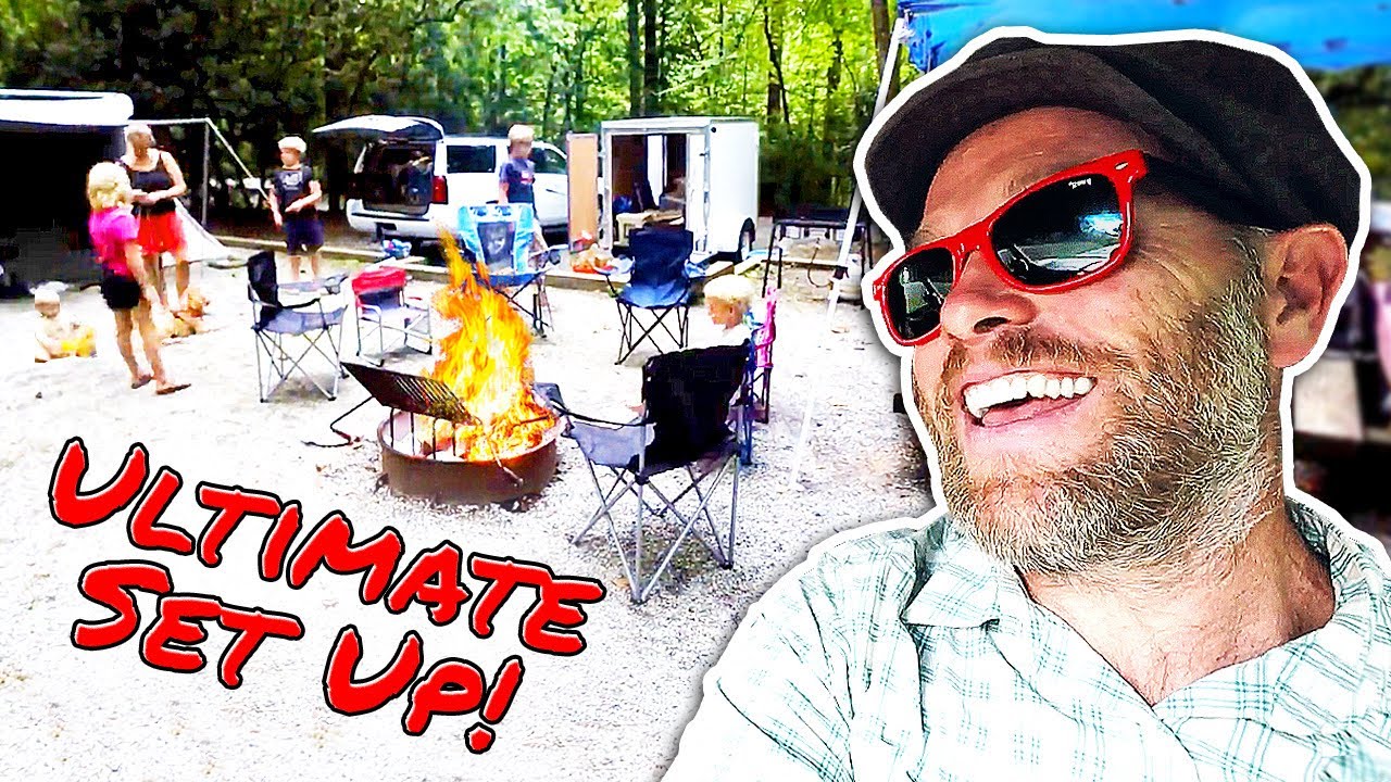 Family Camping | the ULTIMATE Set Up + Experience