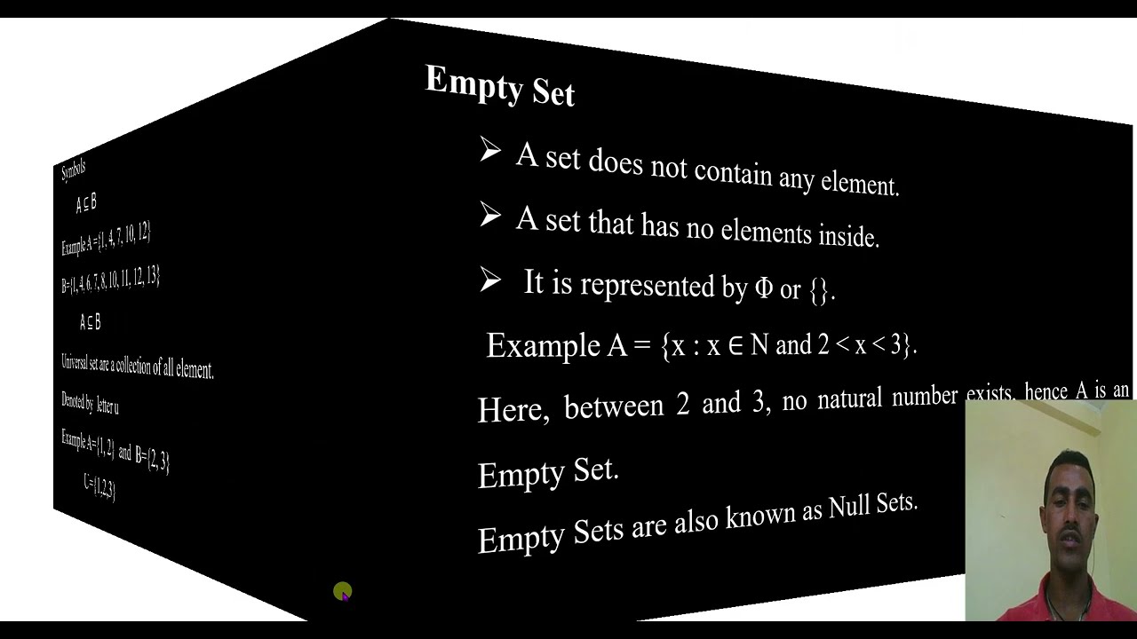 definition of set /types of set/ representation of set or form of set-2023 year