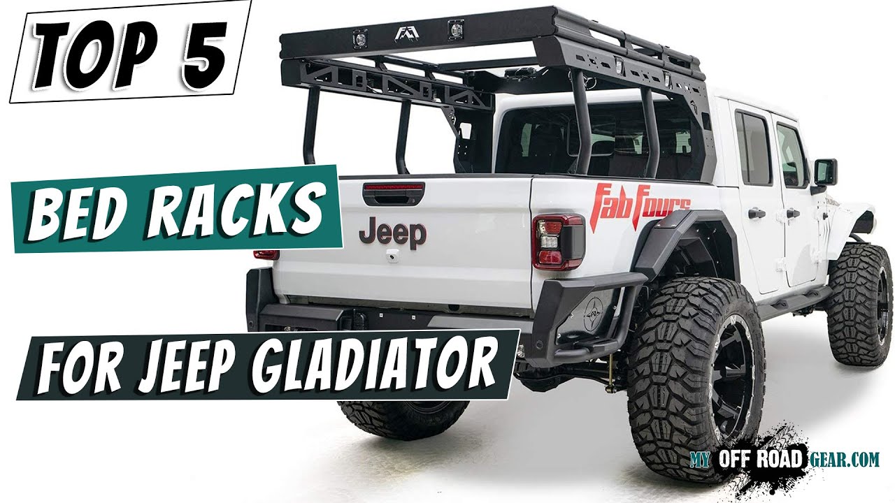 🚀Топ-5 багажников на кузов для Jeep Gladiator | Выбор экспертов 2026 года