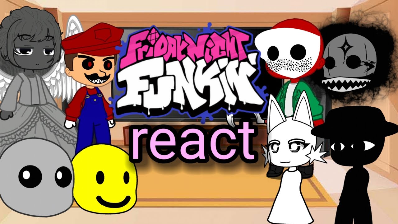 Fnf characters reacting to there songs part 2!