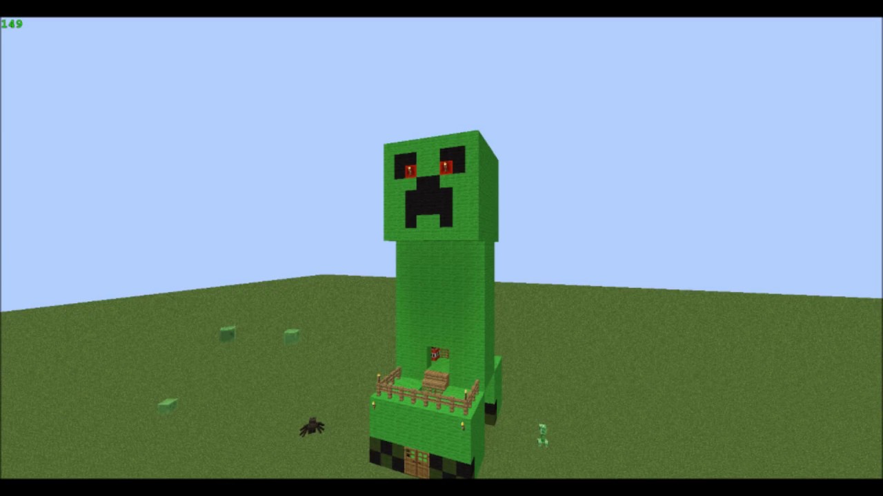 Creeper House | Minecraft Speed Build