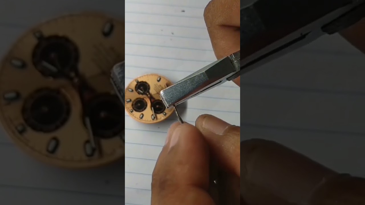 Paano gumawa  ng Susian ng pekeng Rolex, stem, crown replacement for watches fake Rolex repair