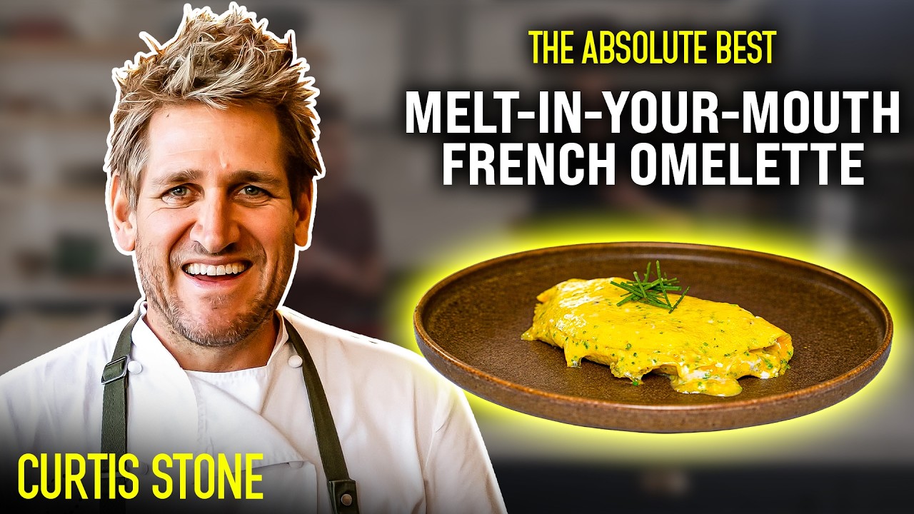 How to Cook the BEST French Omelette | Curtis Stone