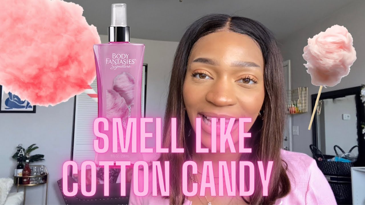 COTTON CANDY HYGIENE ROUTINE / TREE HUT COTTON CANDY SUGAR SCRUB / VALLIVON
