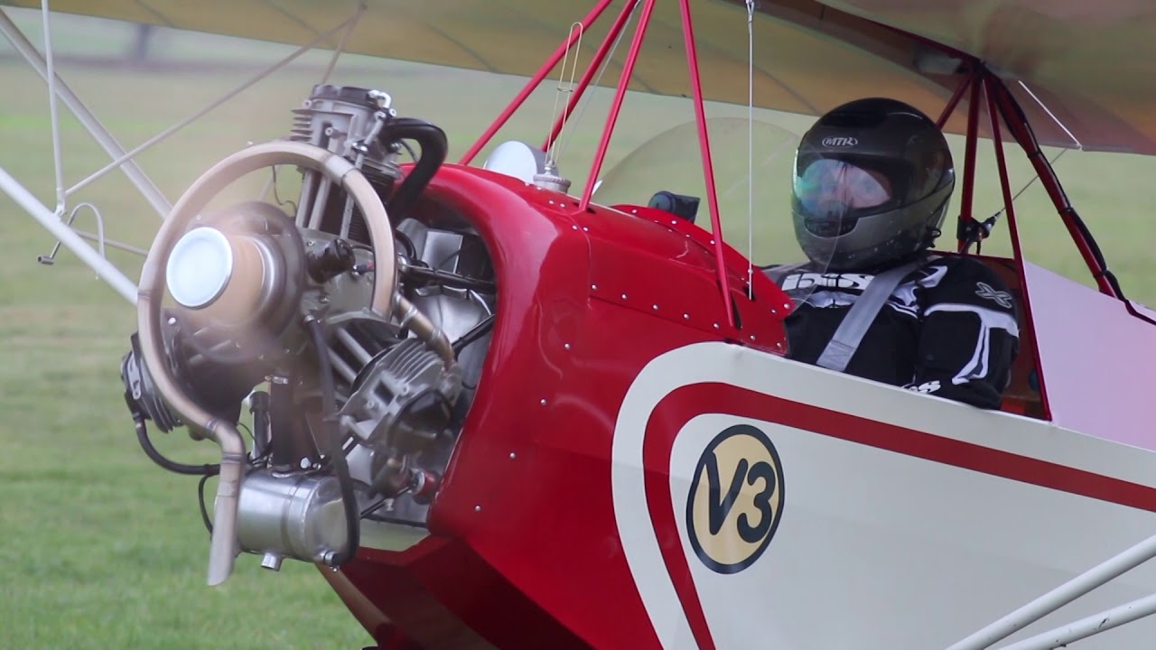 Weller Rebell Radial Engine Maidenflight
