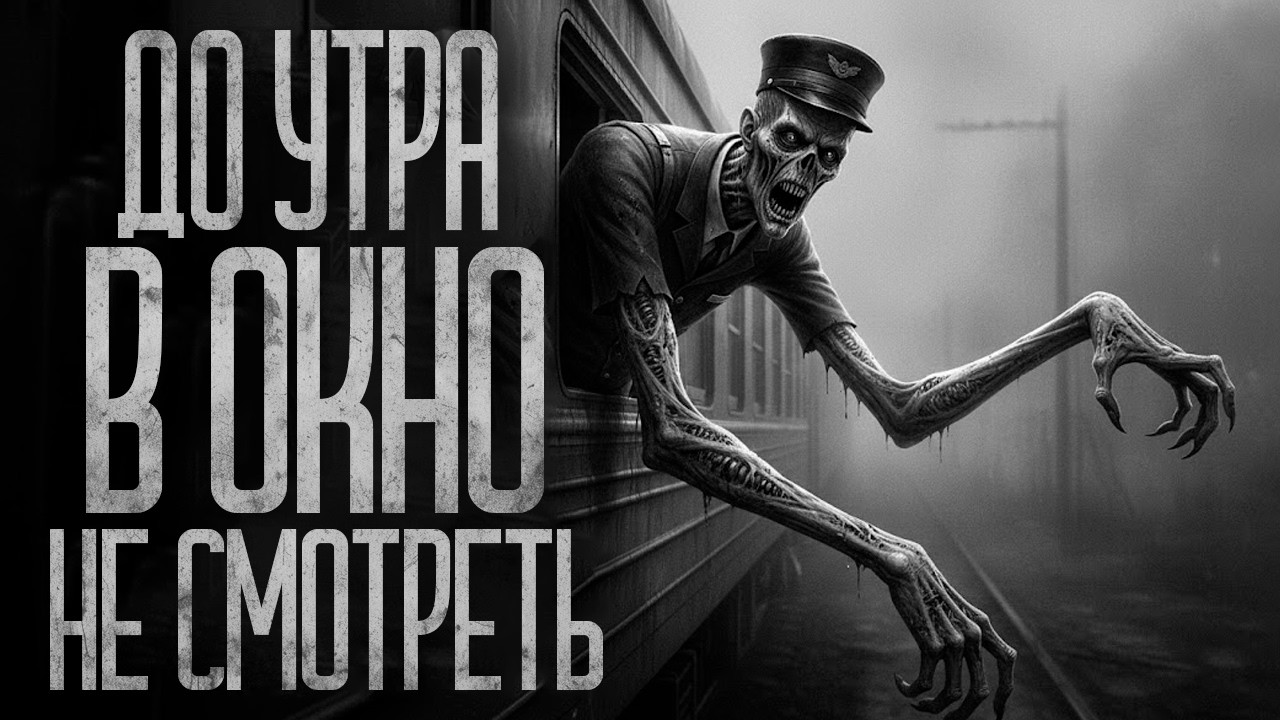 НЕ СМОТРИ В ОКНО ПОЕЗДА: ТАМ ЗАПРЕТНАЯ ЗОНА! Страшные истории и страшилки.