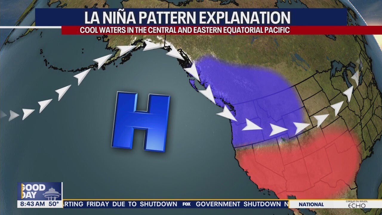 Here's what a La Ni&ntilde;a winter is expected to look like in WA