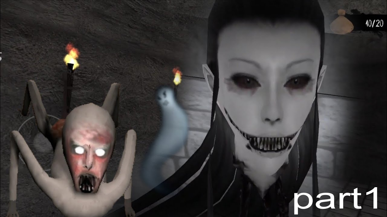 Eyes horror gameplay escape story part 1🧟👻