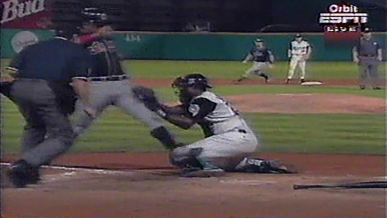1997 World Series game 7 Cleveland Indians at Florida Marlins Espn International