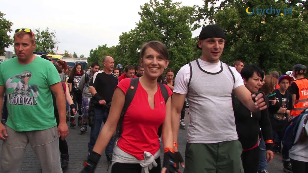 Rolkarze przejechali przez miasto - Tychy.pl