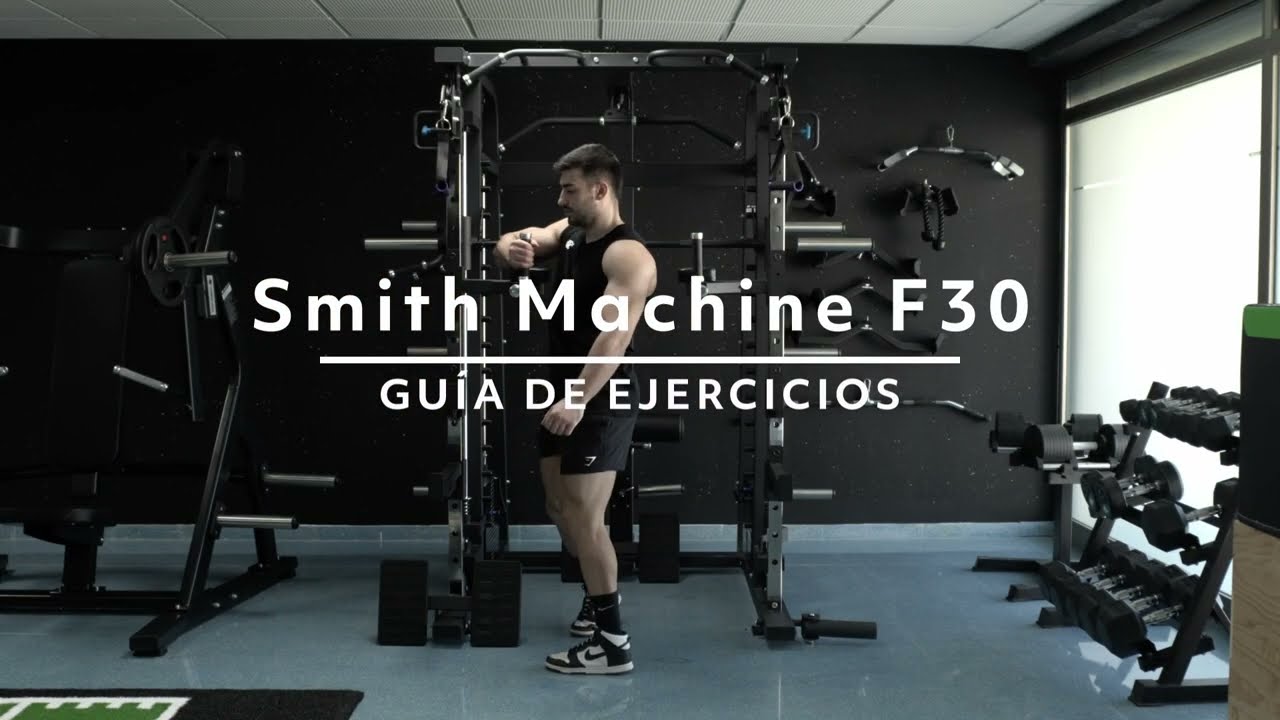 GUÍA DE EJERCICIOS FULL BODY EN MULTIPOWER | SMITH MACHINE F30 | FITNESS TECH FT-28559