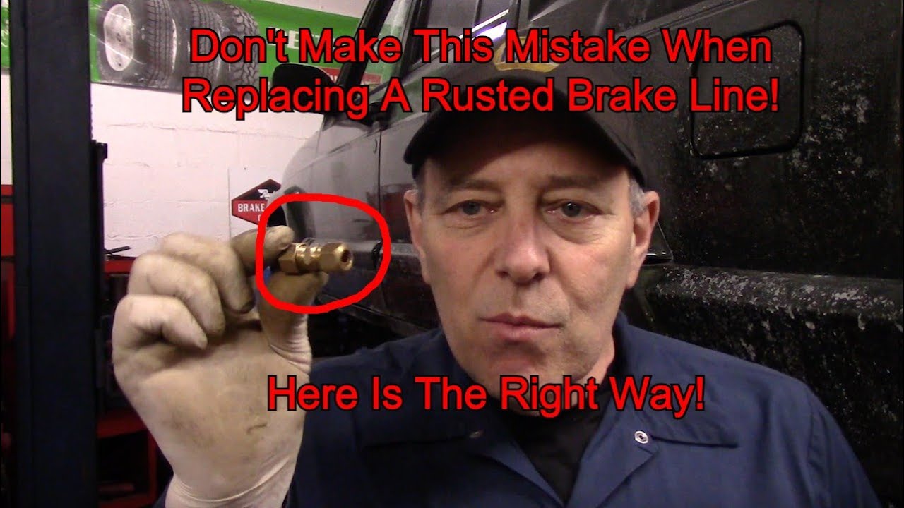 Replace A Rusted Brake Line