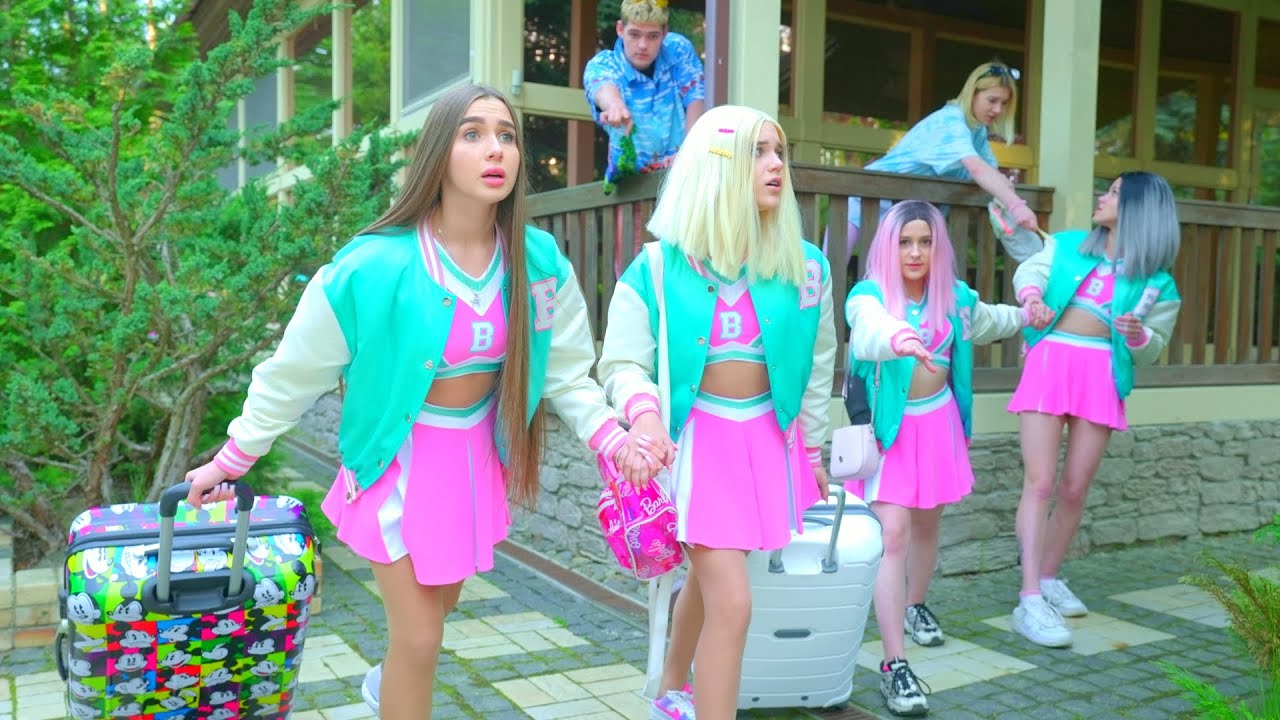 Diana and her friends ran away from the country house because of Abby's coach!
