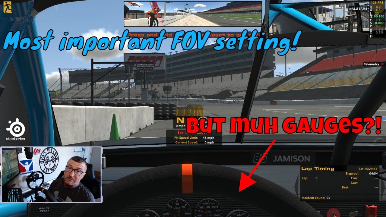The Most Important FOV Setting for iRacing!