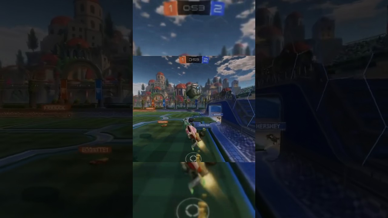 Rate this shot come 4v4!! Time to clip in chaos? #rocketleague