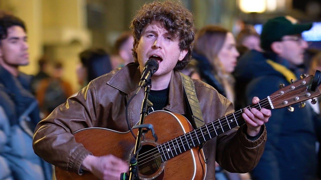 Kings of Leon 'Use Somebody' by Andrew Duncan at Leicester Square, London, November 2024