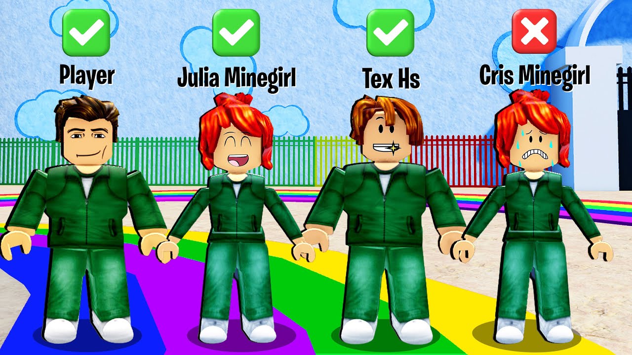 MINHA FAMÍLIA NO ROUND 6! (Roblox Squid Game)