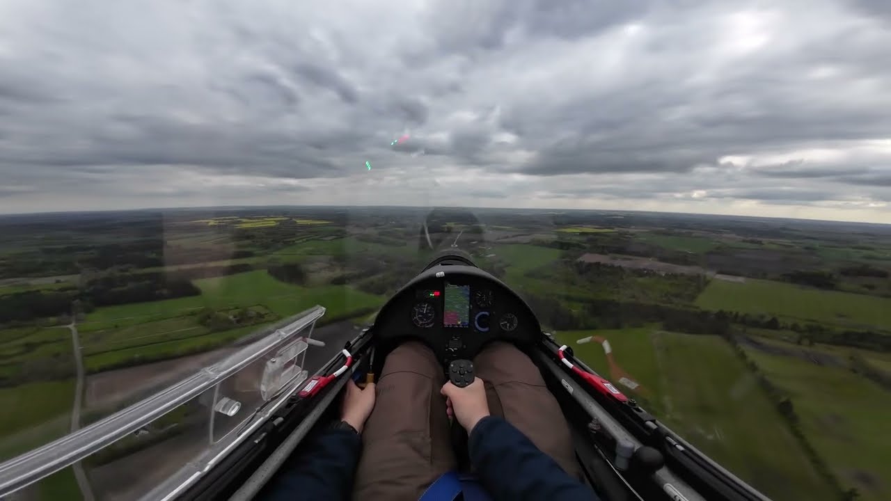 POV LS8-18 landing into EKHM | Gliding in Denmark