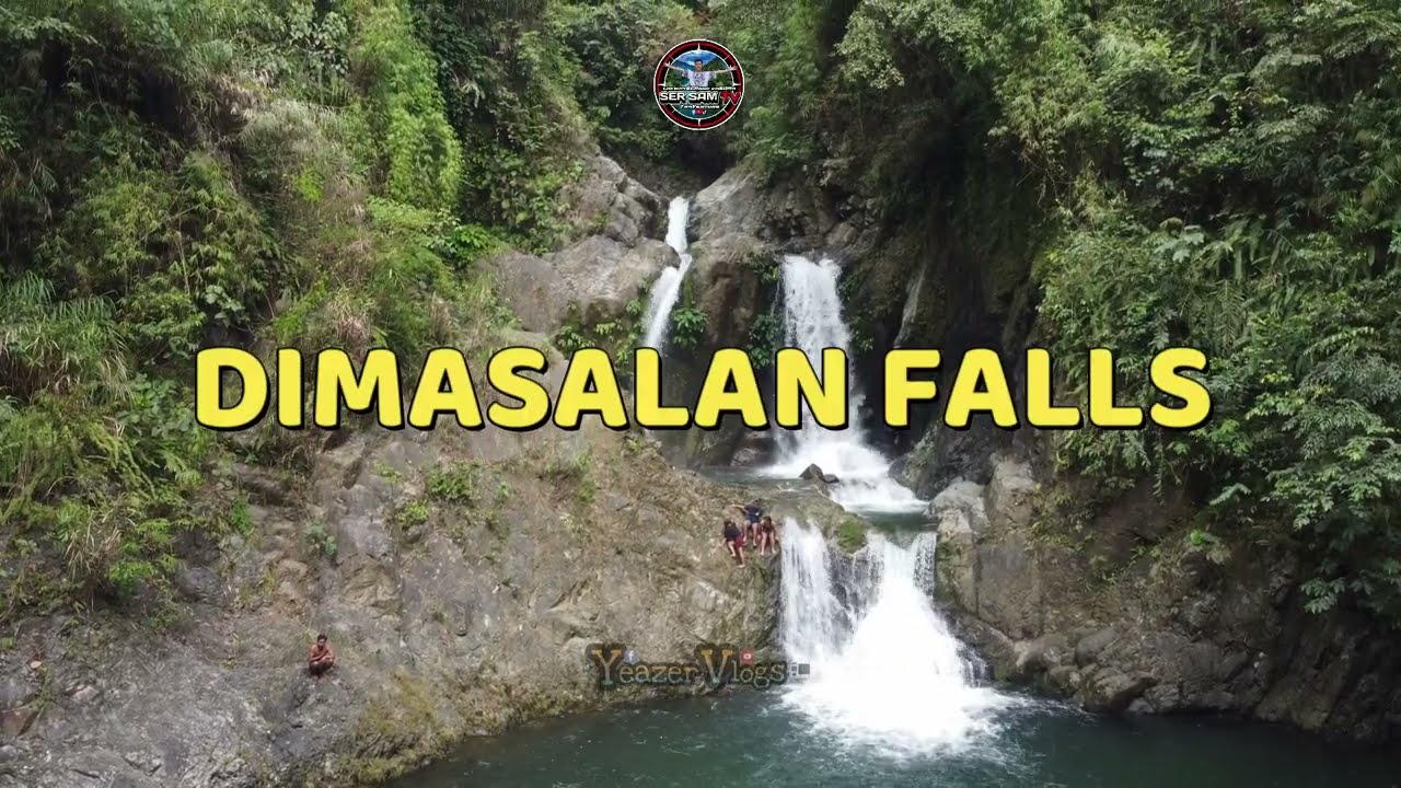 DIMASALAN THREE-LAYERED WATER FALLS | Ser Sam TV