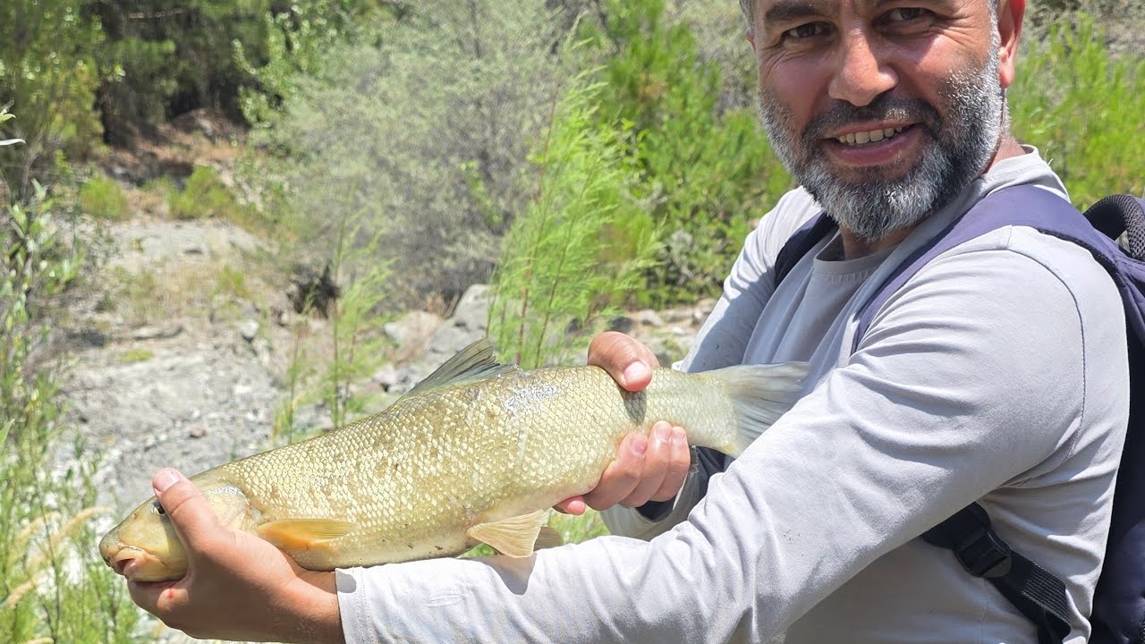 Serpme ile balık avı #trofe balık