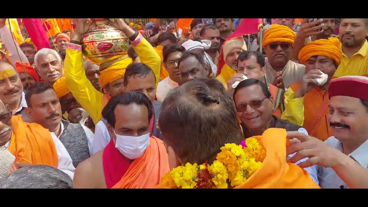 मातेश्वरी परिवार के लिए ऐतिहासिक शोभा यात्रा श्री राम जन्मभूमि अयोध्या धाम #viralbidio #youtube 
